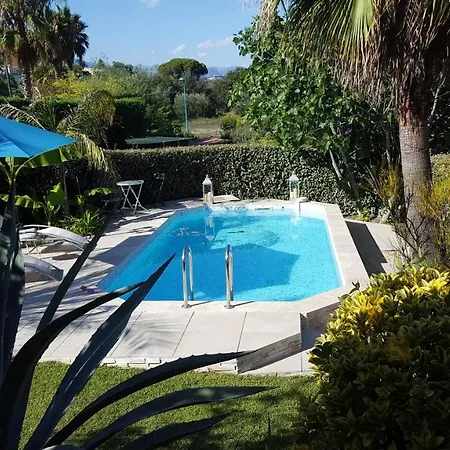 Appartement Rez De Jardin Avec Piscine Mandelieu Esterno foto